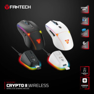 FANTECH WG7V2RD Crypto II Wireless Gaming Mouse