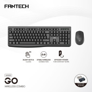 FANTECH WK900 GO Keyboard And Mouse Wireless Combo