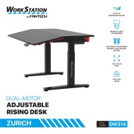 FANTECH DW314 JURICH Adjustable Rising Desk