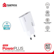 FANTECH PPS251 PowerPLUS 25W 2 Ports GaN Charger (PD+QC)