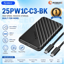 ORICO 25PW1C-C3 Type-C 2.5 Inch SSD Enclosure