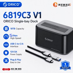 ORICO 6819C3-V1 2.5/3.5 Inch Single Bay HDD/SSD Docking Station