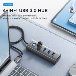 ORICO PDD4U-U3 4 Port 5Gbps USB 3.0 Hub
