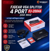 FJGEAR FJ-2004 4 PORT VGA Splitter Switch High Definition Technology