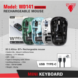 JEDEL WD141 Wireless Bluetooth Rechargeable Mouse