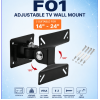 F01 Adjustable 10Kg TV Wall Mount