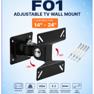 F01 Adjustable 10Kg TV Wall Mount