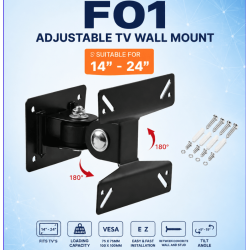 F01 Adjustable 10Kg TV Wall Mount