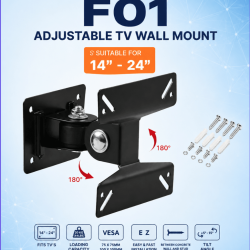 F01 Adjustable 10Kg TV Wall Mount