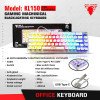 JEDEL KL150 RGB Transparent Mechanical Keyboard