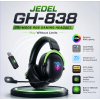 JEDEL GH-838 Tri-Mode RGB Gaming Headset