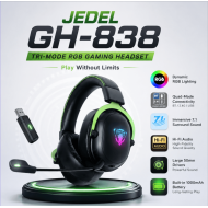 JEDEL GH-838 Tri-Mode RGB Gaming Headset