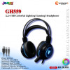 JEDEL GH559 Colourful Lighting Gaming Headphone