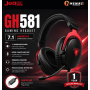 JEDEL GH581 RGB Lighting Gaming Headset With Dynamic ANC Microphone