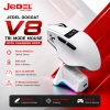 JEDEL GoGoat V8 Tri-Mode Mouse with Charging Dock