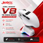 JEDEL GoGoat V8 Tri-Mode Mouse with Charging Dock