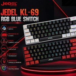 JEDEL KL69 RGB Wired Mechanical Gaming Keyboard