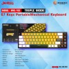 JEDEL WKL-103 TRI-MODE RGB MECHANICAL KEYBOARD