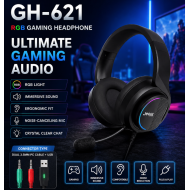 JEDEL GH 621 Static RGB Wired Gaming Headset