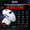 JEDEL GWH-115 Wireless Mouse with Digital Display & RGB Dock