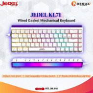 JEDEL KL71 Wired Gasket Mechanical Keyboard