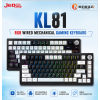 JEDEL KL81 RGB Wired Mechanical Gaming Keyboard