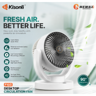 KISONLI F-103 Rechargeable Table Fan