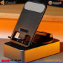 KISONLI M-1 Plus Wireless 360 Degree Mobile Stand RGB Bluetooth Speaker