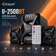 KISONLI U-2500BT USB Bluetooth Multimedia Speaker