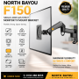 NORTH BAYOU NB F150 Single Arm Gas Strut Monitor & TV Wall Mount Bracket