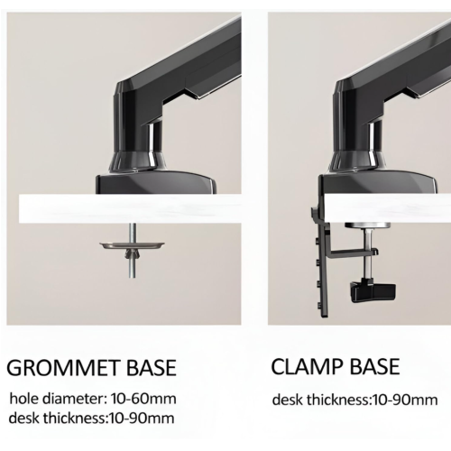 NORTH BAYOU F80-FP Adjustable Laptop Monitor Mount Bracket Stand Holder