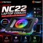 FANTECH NC22 RGB Notebook Cooler Laptop Cooling Pad