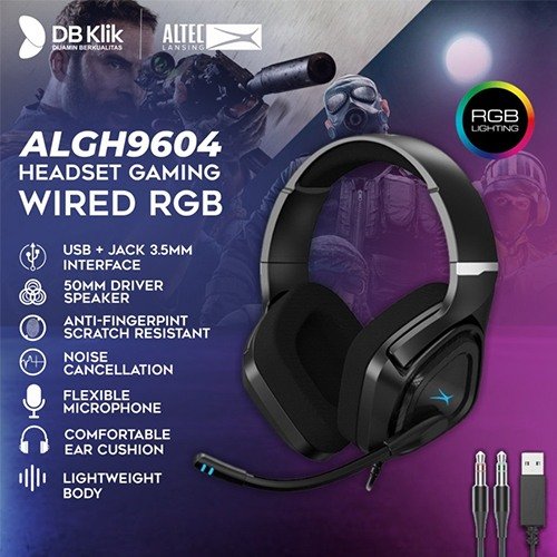 ALTEC LANSING ALGH9604 7.1 Wired Gaming Headset