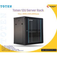 TOTEN 12-U Wall Mount Server Rack Cabinet