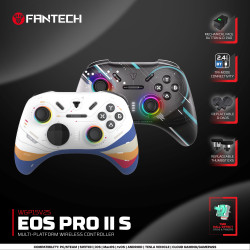 FANTECH WGP15V2S EOS PRO II SERIES MULTI-PLATFORM WIRELESS GAMING CONTROLLER