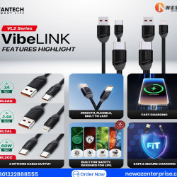 FANTECH VL2 Series Vibelink Fast Charger Data Cable