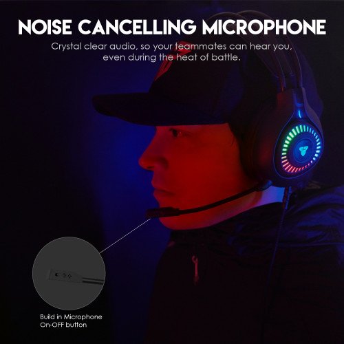 FANTECH ORBIT HG25 7.1 Virtual Surround Sound Gaming Headphone FANTECH ORBIT HG25 7.1 Virtual Surround Sound Gaming Headphone