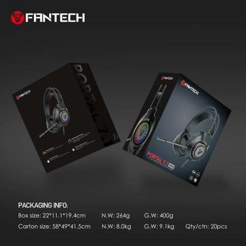 FANTECH PORTAL HG28 7.1 Virtual Gaming Headphone FANTECH PORTAL HG28 7.1 Virtual Gaming Headphone