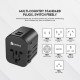 FANTECH TAC1 Universal PowerCube Travel Multi Adapter