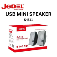 JEDEL S-511 High Quality USB Mini Speaker For Laptops PC