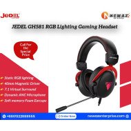 JEDEL GH581 RGB Lighting Gaming Headset with Dynamic ANC Microphone JEDEL GH581 RGB Lighting Gaming Headset with Dynamic ANC Microphone