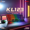 JEDEL KL123  Transparent  RGB Mechanical Gaming Keyboard