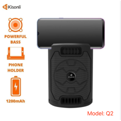 Kisonli Q2 Mini USB/AUX Portable Wireless Outdoor Speaker