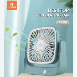 KISONLI F-102 Mini Portable Desktop Fan