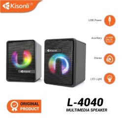 KISONLI L-4040 RGB Wired Multimedia Speaker