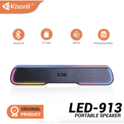 KISONLI LED-913 RGB Bluetooth Speaker Soundbar 