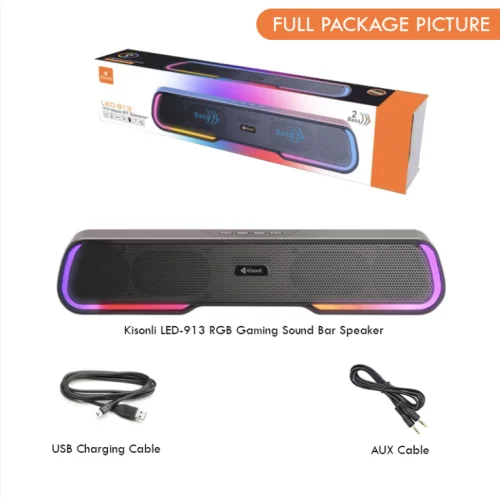 Buy KISONLI LED-913 RGB Bluetooth Speaker Soundbar
