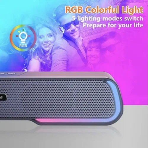 Buy KISONLI LED-913 RGB Bluetooth Speaker Soundbar