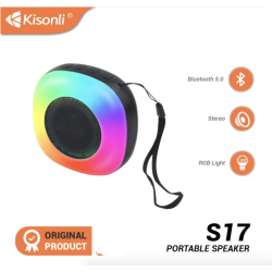 KISONLI S17 RGB Lighting Bluetooth Speaker