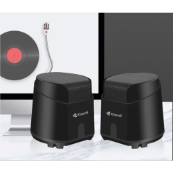 KISONLI K-500 USB Multimedia Gaming Speaker Strong Bass For Laptop Computer
